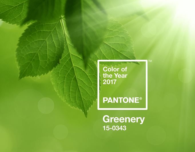 <p>Pantone&rsquo;s Greenery Growing on Consumers</p>
 Slide Image