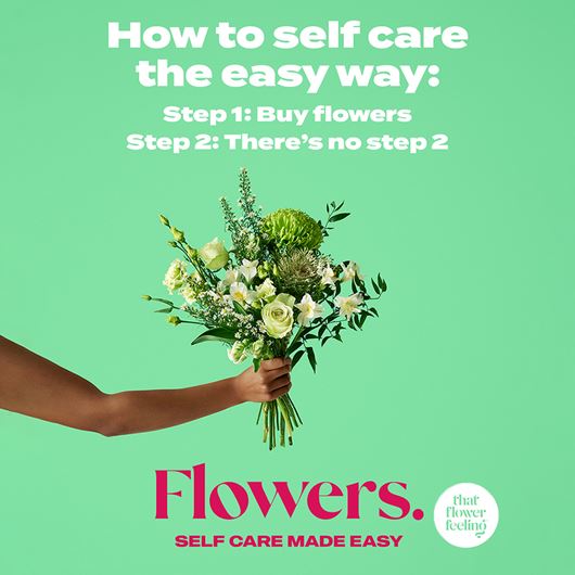 That Flower Feeling is on a mission to prove that flowers are self-care made easy.