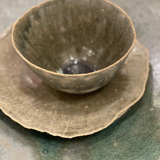 Rustic teacup.