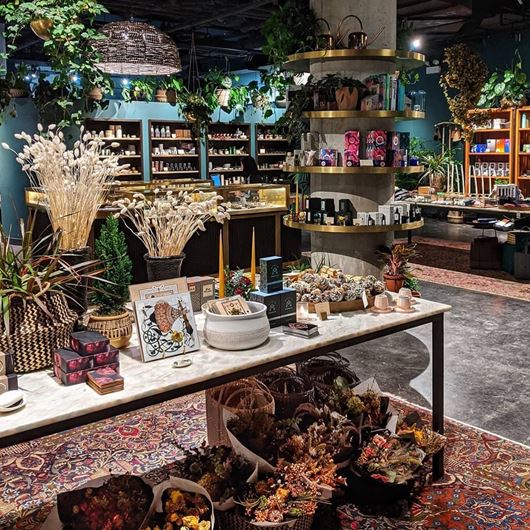 Sneak peek inside one of Asrai Garden's picturesque shops.