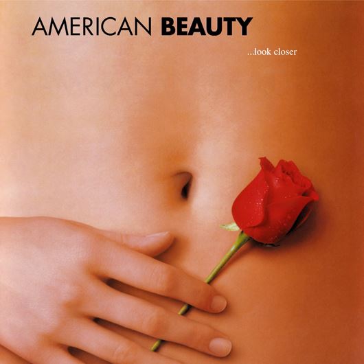 "American Beauty" (1999) movie poster.