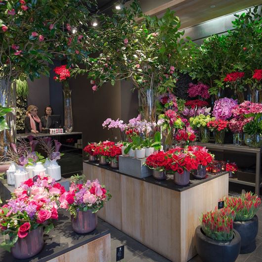 Winston Flowers showroom