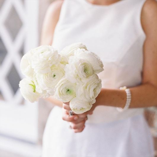 Ranunculus bridal bouquet.