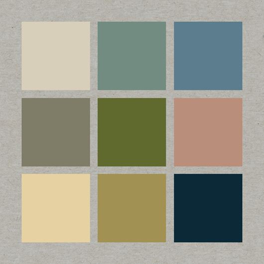 FRAY color palette.