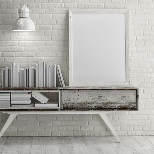 White-on-white interior.